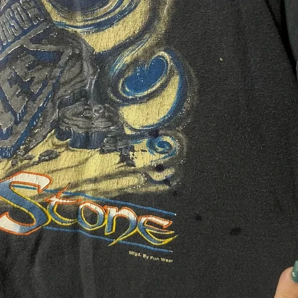 Single stitch Vintage Harley Davidson Motorcycle tee 1996 size XL biker grunge - Picture 4 of 8